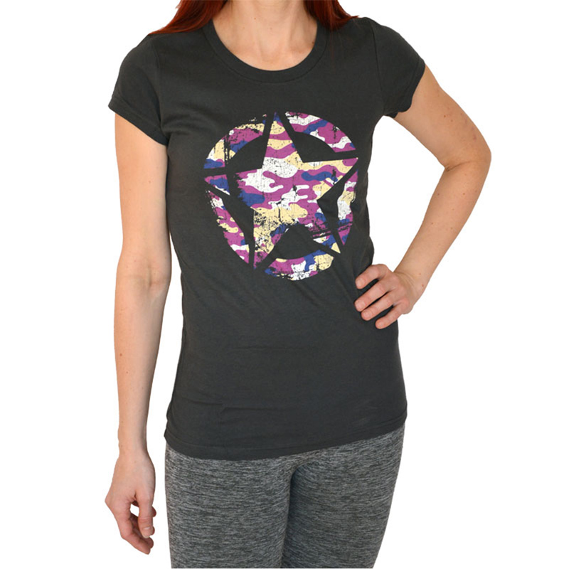 Jeep Damen Como-Star T-Shirt, Größe S