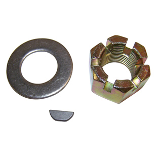 Muttern Kit Radnabe, hinten