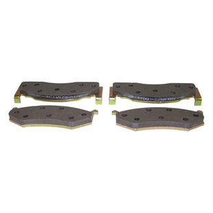 Bremseklodser, foran