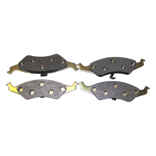 Bremsebelegg sett, skivebremse, foran