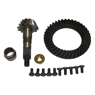 Sats koniska kugghjul, differential, främre