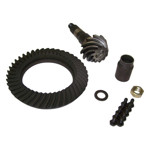Sats koniska kugghjul, differential, bakre