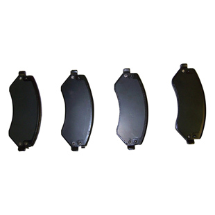 Bremsebelegg sett, skivebremse, foran