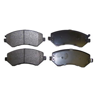 Bremsebelegg sett, skivebremse, foran