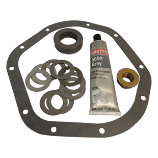 Pinion Shim Kit, takaosa