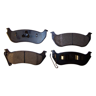 Bremsebelegg sett, skivebremse, bakre