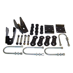Leaf Spring Mounting Kit, arrière
