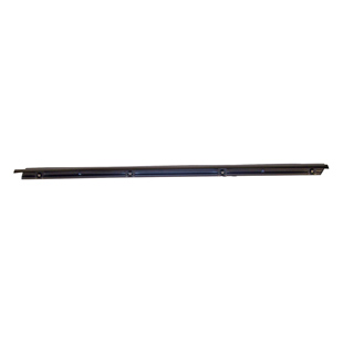 Baguette et bande protectrice, vitre de porte, extérieur, gauche, avant