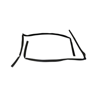 Door Glass Seal Set, Front