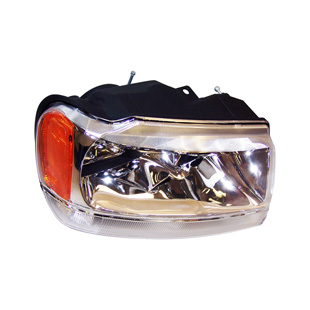 Headlamp, USA, right, front