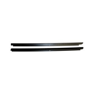 Door Glass Weatherstrip Set, Front