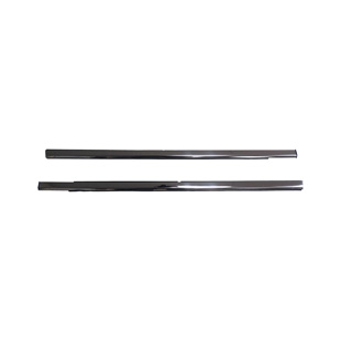 Door Glass Weatherstrip Set, Front