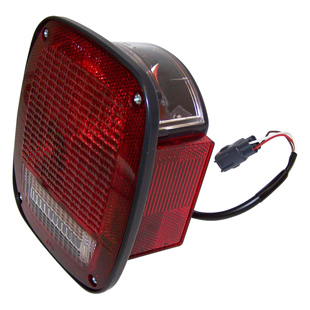 Lampa tylna zespolona, lewo, tył