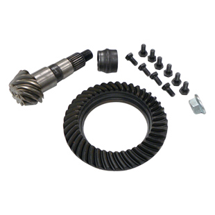 Utligningskjeglehjulsett, differensial, foran