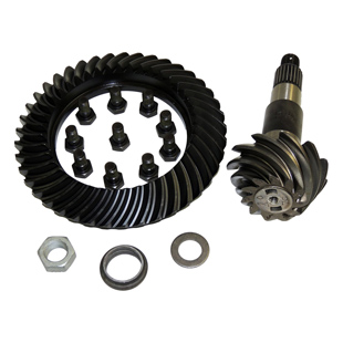 Ring and Pinion Gear Kit, posteriore