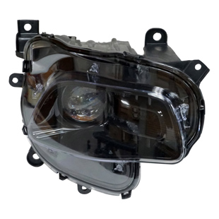 Reflektor, prawo, przedni