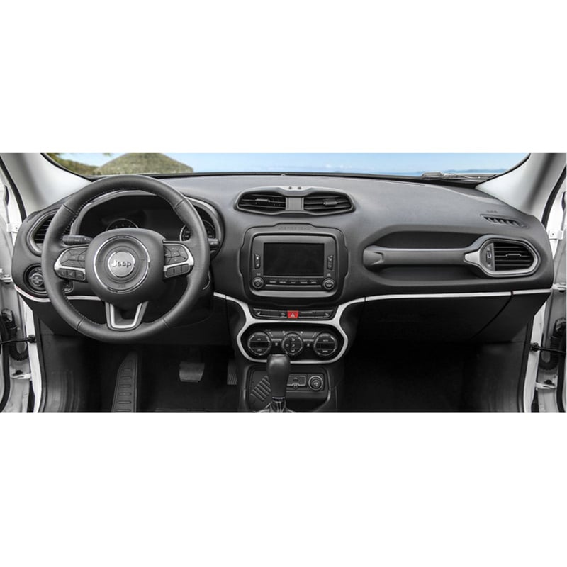 Dashboard Trim Kit, Silver