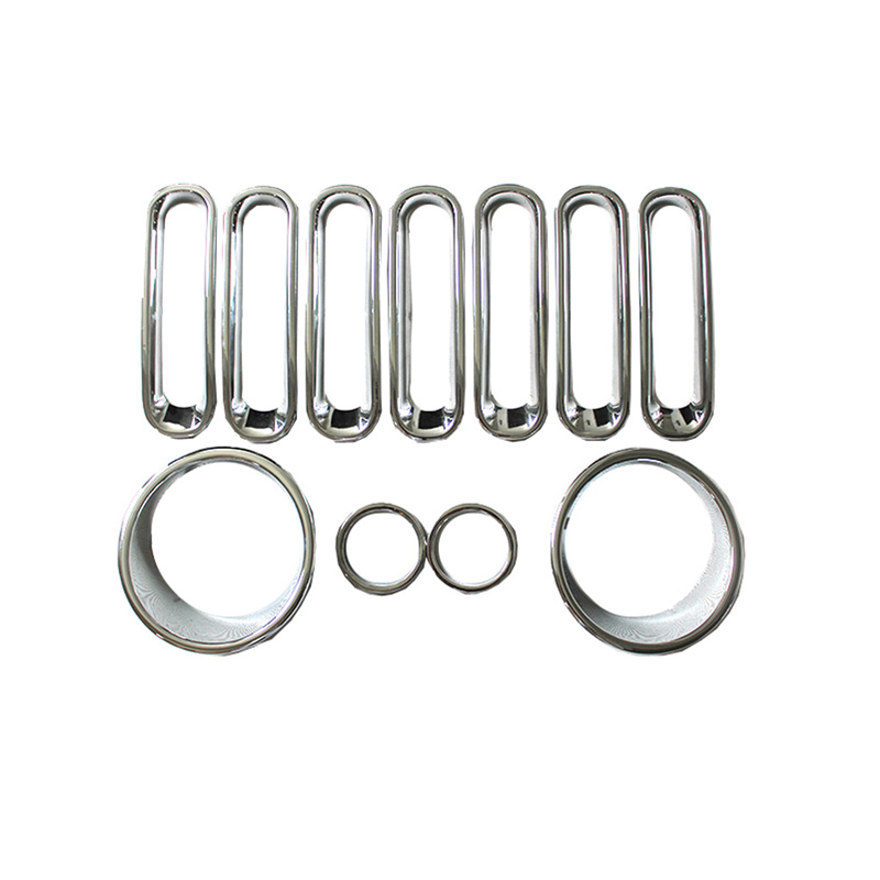 Grille, Headlamp & Turn Lamp Inserts, Chrome
