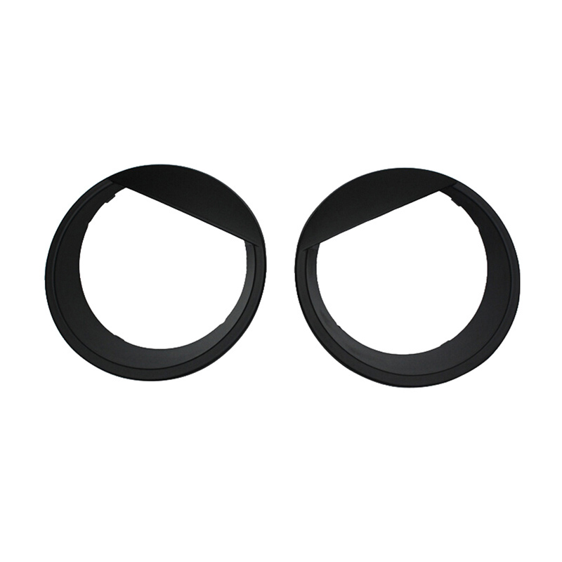 Headlamp Inserts, Black, Angry Style