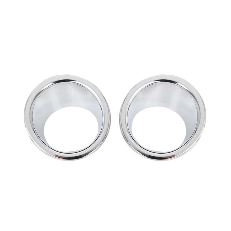Inserts de feu de brouillard, avant, chrome