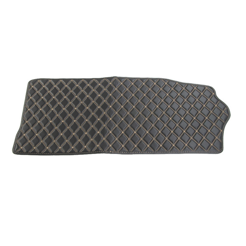 Leather Trunk Pad, Gold, 2 Doors