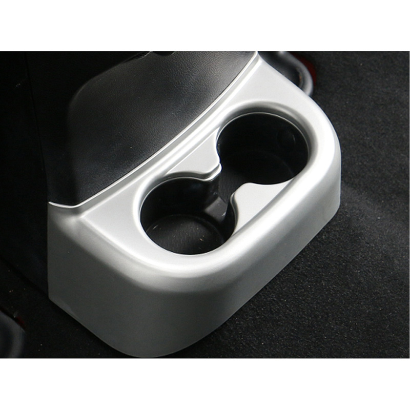 Rear Cup Holder Cover, Silver