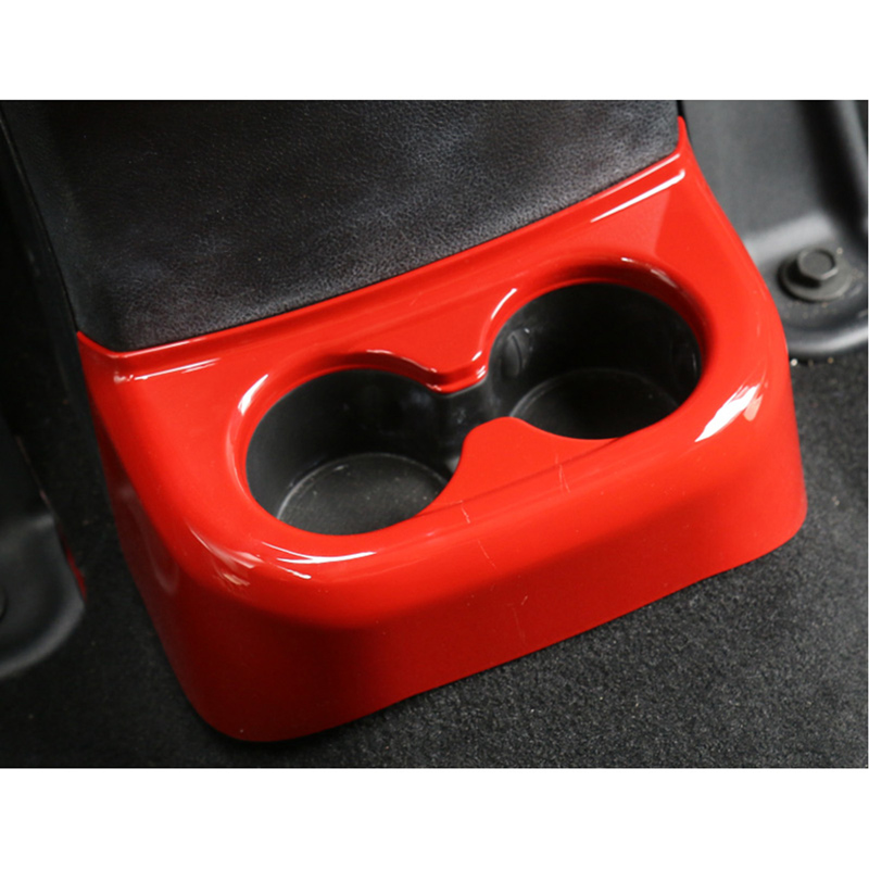 Rear Cup Holder Cover, Red