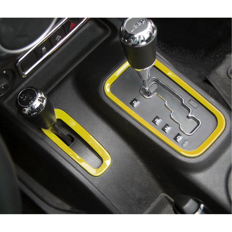 Transfer Case & Gear Box Decoration, Yellow