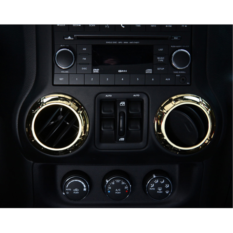Air Conditioning Decoration, Gold