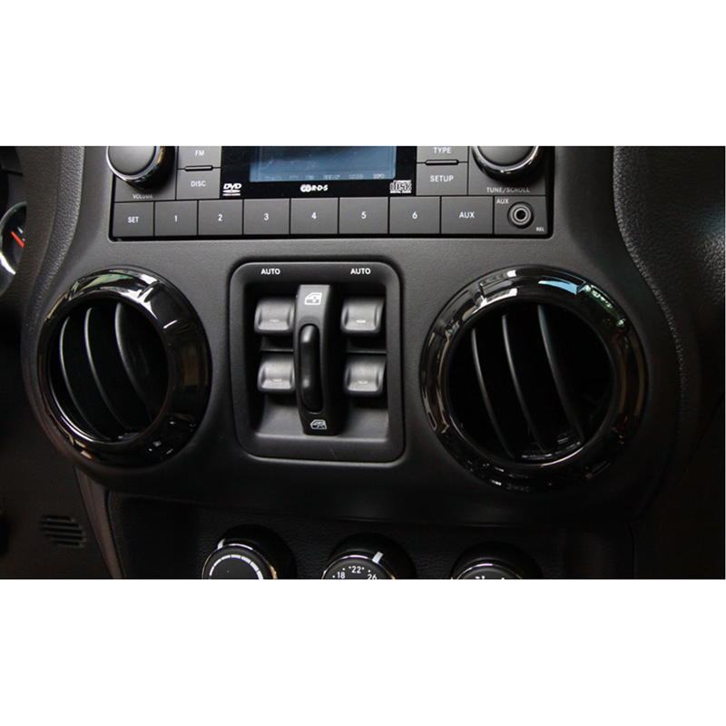 Air Conditioning Decoration, Black