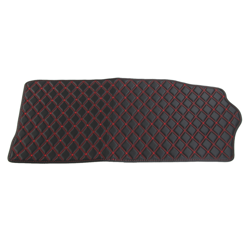 Leather Trunk Liner, Red, 2 Doors
