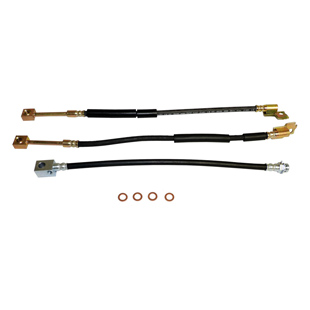 Brake Hose Kit, Front, Rear