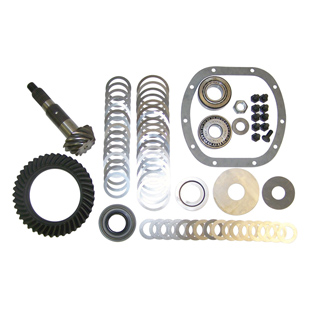Sats koniska kugghjul, differential