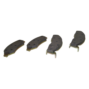 Zestaw klocków hamulcowych, hamulce tarczowe, przedni