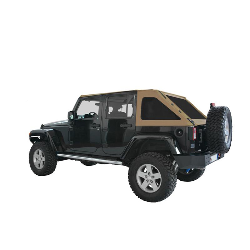 Suntop Ultimate Bowless Top, 4 doors, Deep sand