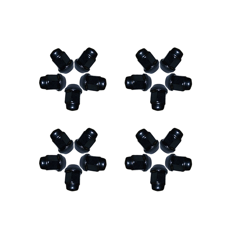 Rad Mutter Kit - schwarz - 20 stk.