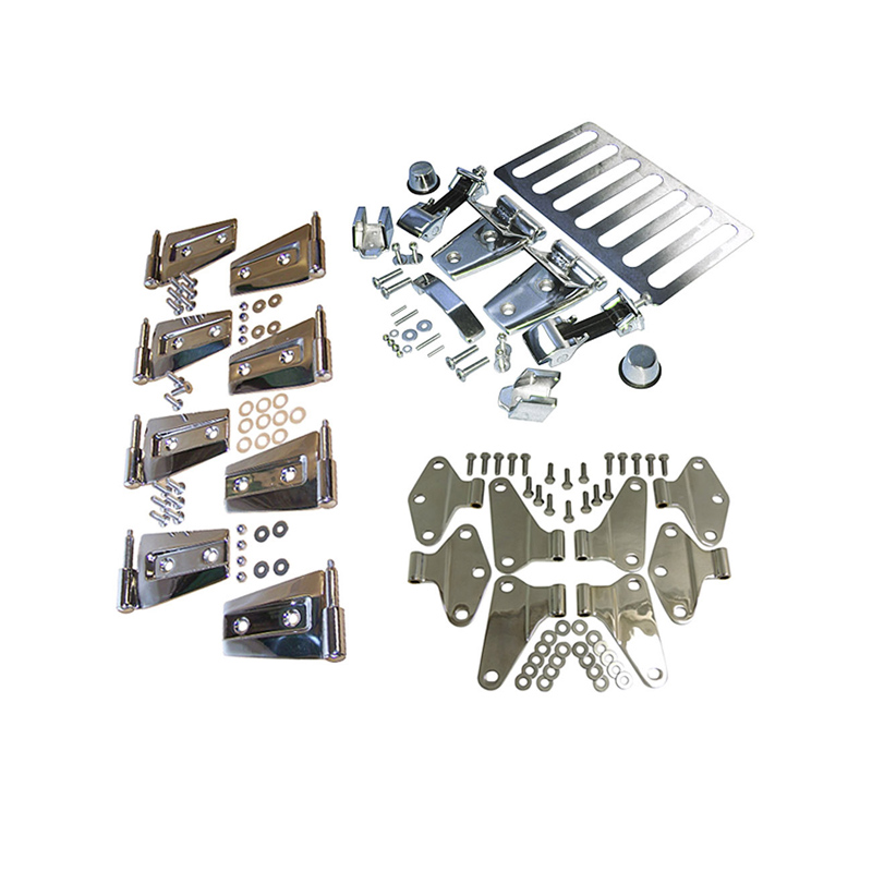 Advance Poliertes Edelstahl Jeep Wrangler JK Set, 4 Türer