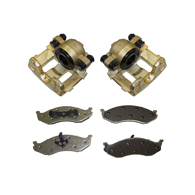 Bremssattel + Bremsklötze Bremsen Set Vorderachse, vorne