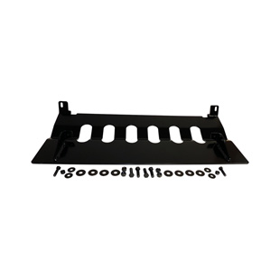 Skid Plate, Front, Black