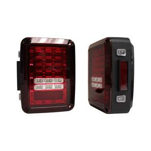 LED Rückleuchetn Set, Rote Blende