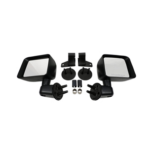 Mirror Relocation Brackets With Mirrors