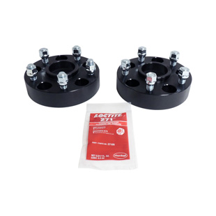 Wheel Spacer Set, Black