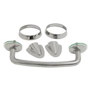 Capo kit di fissaggio cornice del parabrezza