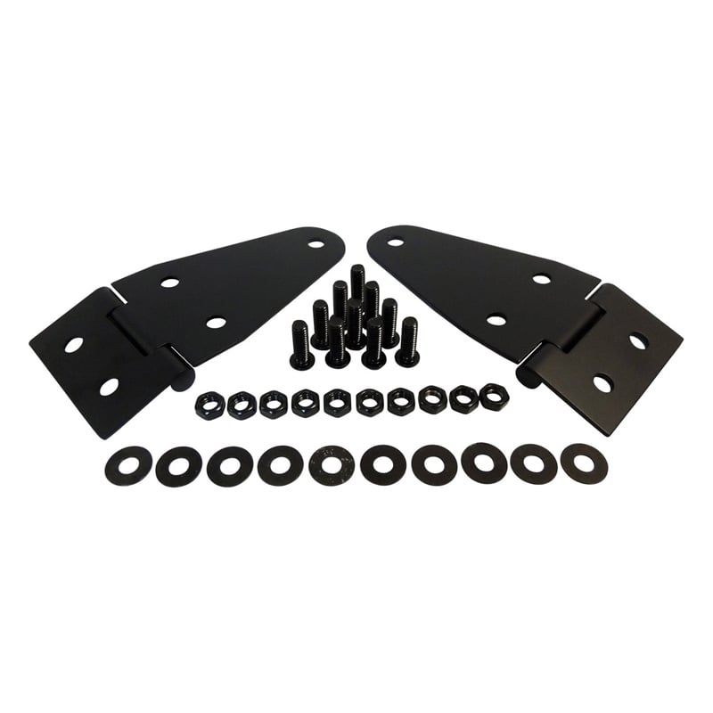 Motorhauben Scharniere, schwarz