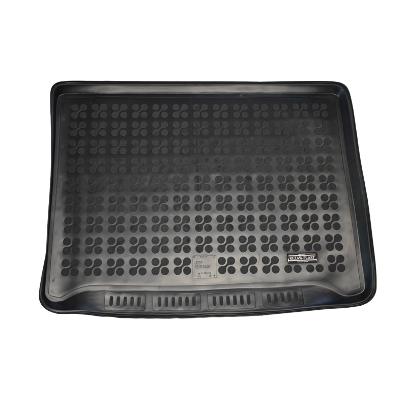 Rubber Trunk Mat, Black, Upper, Jeep Renegade BU