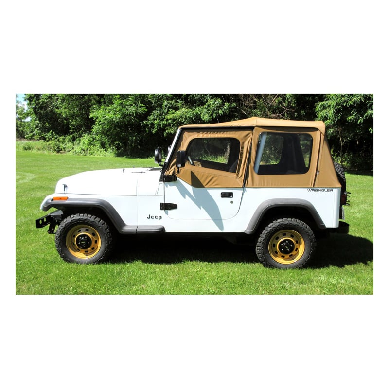 RT10037 Fabric Top with Door Skins for Jeep Wrangler (YJ)  L AMC 150  (2464 ccm/78 - 89 kW/Petrol) - RBS Handel